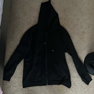 Plain Black Jacket Size L